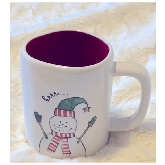 ❣️SOLD❣️ NEW Rae Dunn Snowman Brrr Mug ⛄️ - Picture 7 of 7